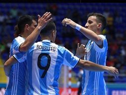 Mundial de Futsal: Argentina derrotó a Ucrania y clasificó a cuartos
