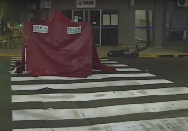 Choque fatal en Parque Patricios: murió un delivery