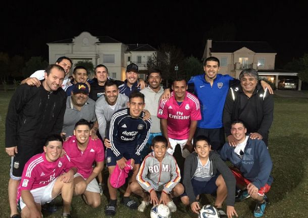 El sueño xeneize: Riquelme volvió a ponerse la camiseta de Boca