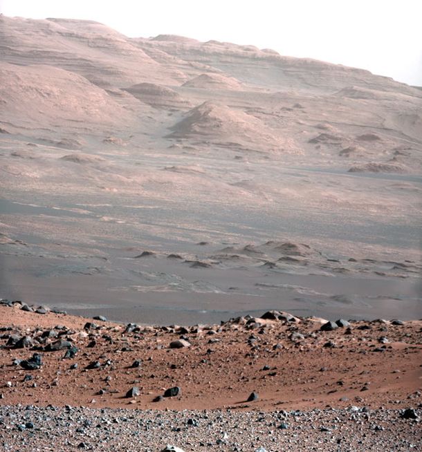 La NASA reveló las primeras fotos a color de Marte