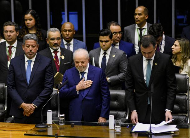 Minuto de silencio por Pelé en la asunción de Lula