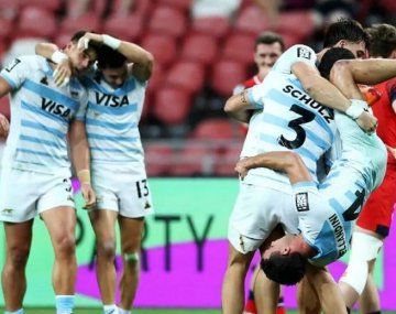 Los Pumas Seven derrotaron a Gran Bretaña y se consagraron campeones de la fase regular del Circuito Mundial