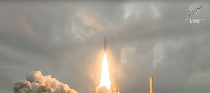 Así fue el lanzamiento del telescopio espacial James Webb