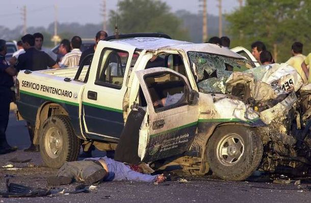 Choque Frontal En La Ruta 11 Murieron Tres Agentes Penitenciarios Y Un