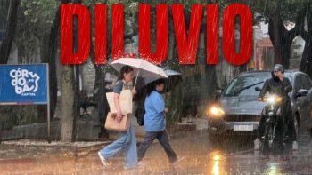 Alerta total de diuvio con lluvias, tormentas, ráfagas y granizo.