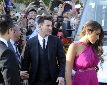 Messi y Antonella