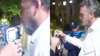 Conductor amenazó a policías en un control de La Plata: Te hago carne picada