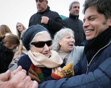 Axel Kicillof en Pehuajó.