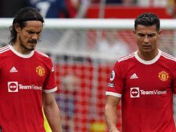 Edinson Cavani y Cristiano Ronaldo fueron compañeros en Manchester United. ¿Se reencuentran en Boca?