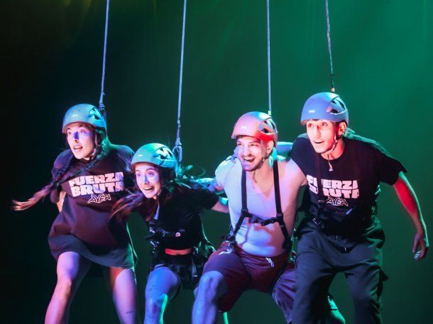 Tuli Acosta sorprende y se suma a Fuerza Bruta: Aven