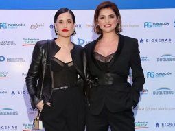 Flor Torrente junto a Araceli González, su mamá.