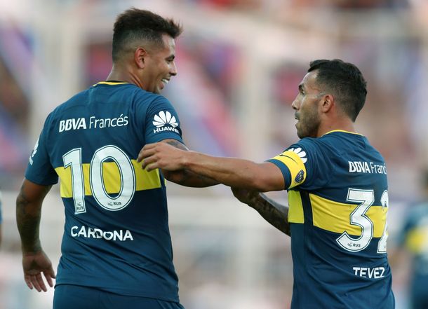 Más problemas en Boca: Tevez y Cardona, lesionados
