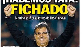 asi reflejan los medios de barcelona la llegada de martino asi reflejan los medios de barcelona la llegada de martino