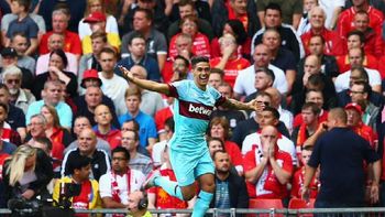 lanzini marco su primer gol en la premier league lanzini marco su primer gol en la premier league