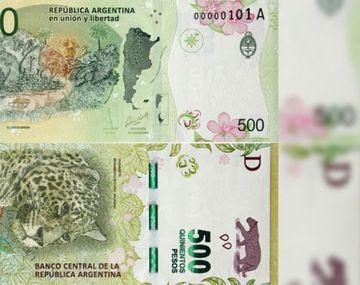 Billete de 500