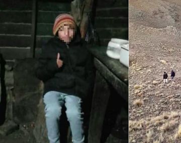 Encontraron con vida al nene de 11 años que se había perdido hace dos días en la montaña