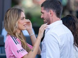 Tini y De Paul en Miami. 