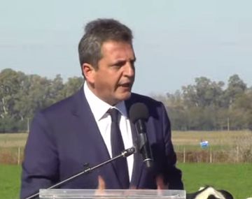 Massa anunció medidas para el sector agropecuario