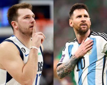 Luka Doncic se deshizo en elogios para Lionel Messi: Soy su fan