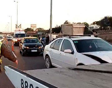 Impresionante choque múltiple en Panamericana: hay siete vehículos involucrados
