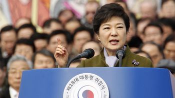 Park Geun-hye, presidente de Corea del Sur Park Geun-hye, presidente de Corea del Sur