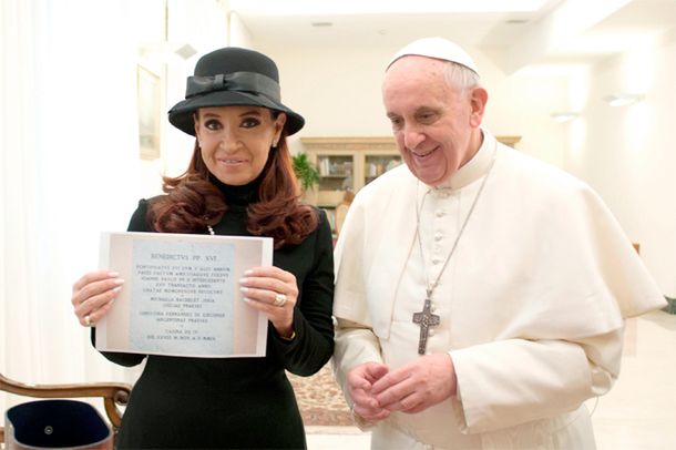 Cristina no viaja a Brasil para la recepción del Papa e irá al acto de cierre