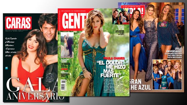 Mirá las tapas de las revistas de la semana