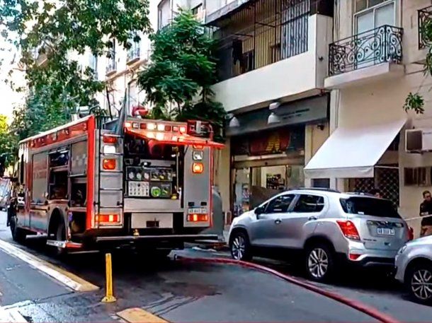 Recoleta: un joven de 25 años murió por un incendio