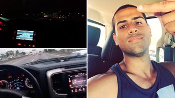 peligro al volante: un hombre se filma a 200km/h por la autopista peligro al volante: un hombre se filma a 200km/h por la autopista