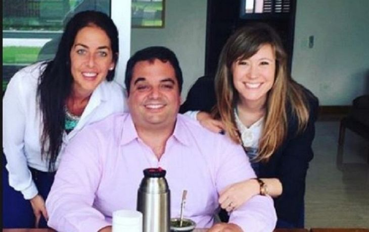 Jorge Triaca y sus hermanas