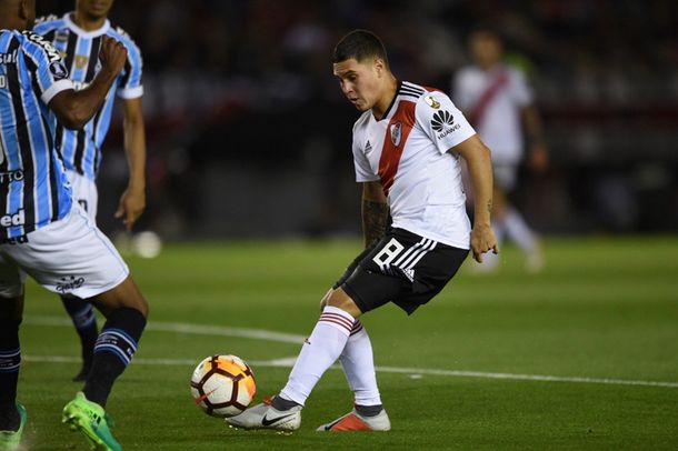 River- Gremio en la semifinal de la Copa Libertadores 2018 (@CARPoficial)