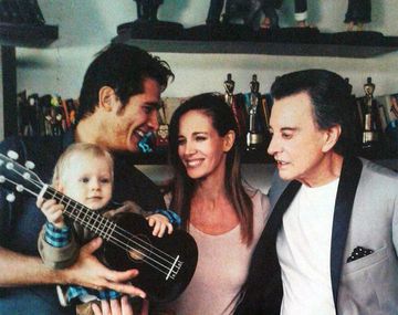 Guillermo Andino festejó el primer año de su hijo con un show de Palito Ortega