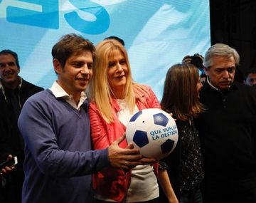 Axel Kicillof y Verónica Magario