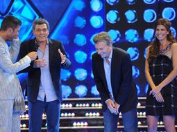 video: asi fue el momento de macri junto a su imitador martin bossi video: asi fue el momento de macri junto a su imitador martin bossi