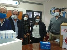 Salta recibió una donación de 2000 reactivos de dos fundaciones chinas