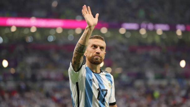 El detalle en el posteo del Papu Gómez a un año del Mundial que llamó la atención en las redes