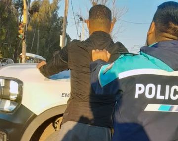 El sujeto fue detenido en La Plata.
