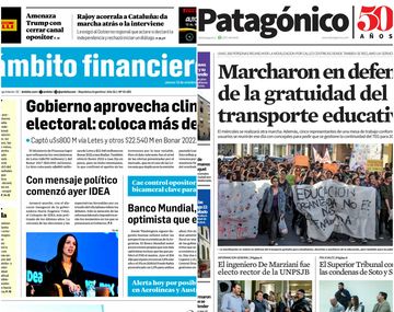 Tapas de diarios del jueves 12 de octubre de 2017