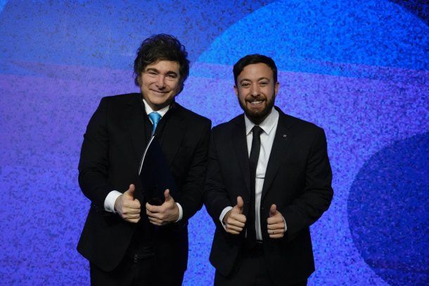 Javier Milei en la Fundación Faro