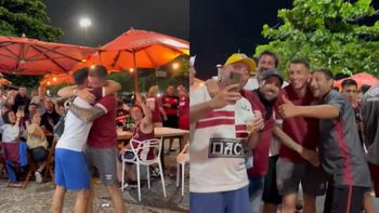 lanus celebro en rio de janeiro: los jugadores se cruzaron con los hinchas en barra de tijuca lanus celebro en rio de janeiro: los jugadores se cruzaron con los hinchas en barra de tijuca