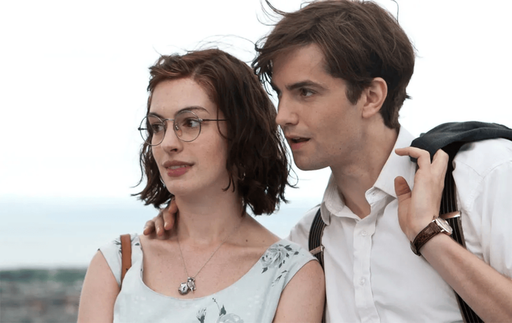 Anne Hathaway es furor por una película romántica.