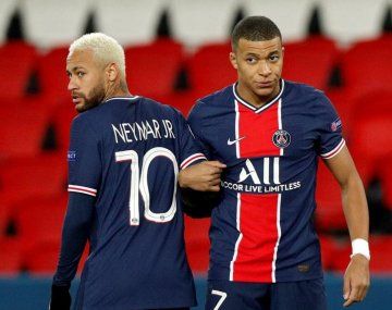 Aseguran que la relación entre Mbappé y Neymar es muy compleja
