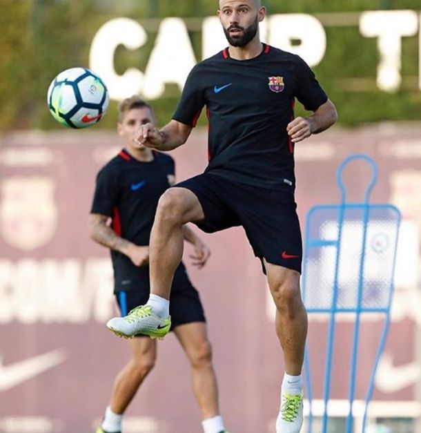 Javier Mascherano - Crédito: @mascherano14