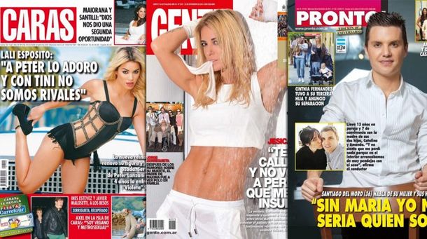 Mirá las tapas de las revistas de esta semana
