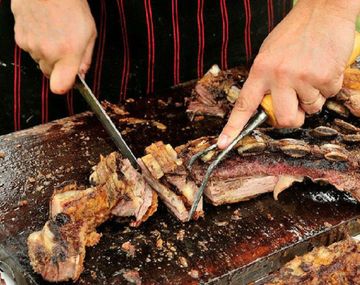 El asado, típico corte de las parrillas