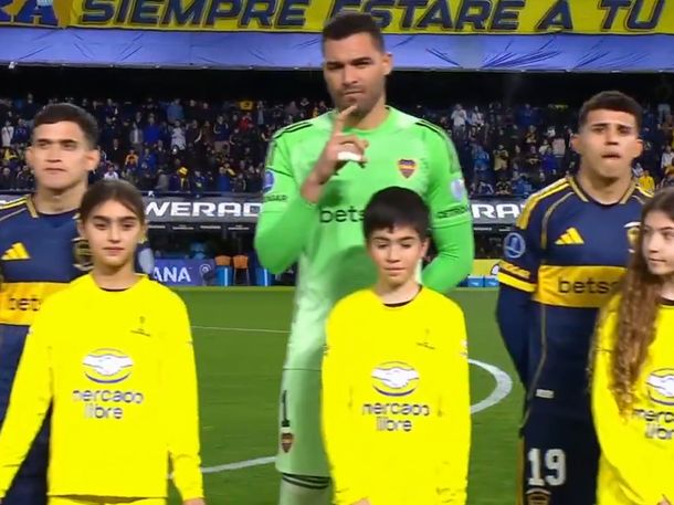 El gesto de Álvaro Montero antes de su estreno en Boca que despertó curiosidad