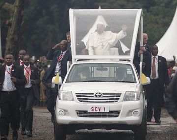 Mirá el encuentro del Papa con jóvenes en Kenia