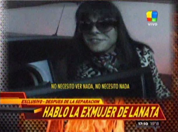 La mujer de Jorge Lanata rompió el silencio: Estoy tratando de no ver nada
