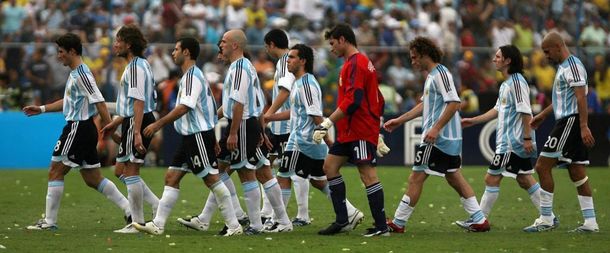 Argentina derrotado