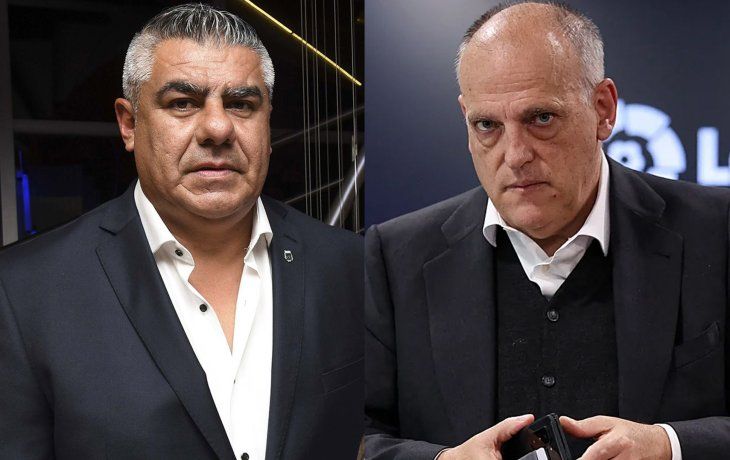 La dura respuesta de Tapia tras las fuertes críticas de Tebas al fútbol argentino